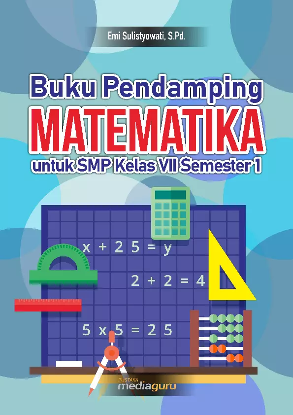 Buku Pendamping Matematika Untuk SMP Kelas VII Semester 1