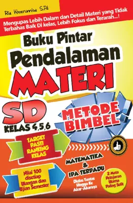 Buku Pintar Pendalaman Materi SD Kelas 4, 5, 6