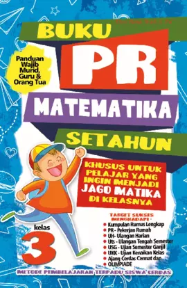 Buku PR Matematika Setahun Kelas 3