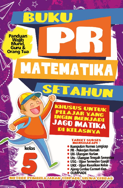 Buku PR Matematika Setahun Kelas 5