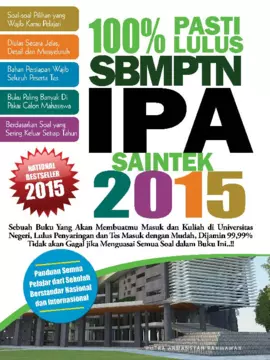 100% Persen Pasti Lulus SBMPTN IPA SAINTEK 2015