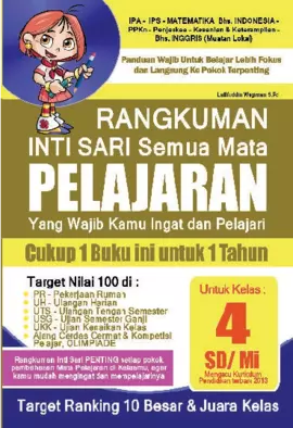 Rangkuman Intisari Semua Mata Pelajaran Kelas 4 SD/MI