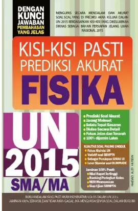 Kisi-kisi Pasti Prediksi Akurat Ujian Nasional FISIKA 2015