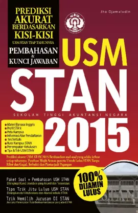 Prediksi Akurat USM STAN 2015