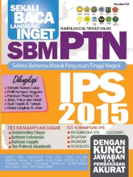 Sekali Baca Langsung Inget Kumpulan Soal Tersulit SBMPTN IPS 2015