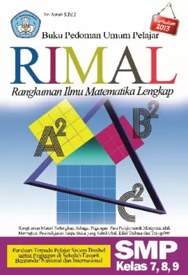 Buku Pedoman Umum Pelajar RIMAL Rangkuman Ilmu Matematika Lengkap SMP Kelas 7,8,9