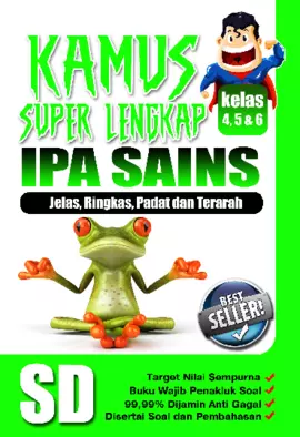 Kamus Super Lengkap IPA Sains SD Kelas 4, 5 dan 6