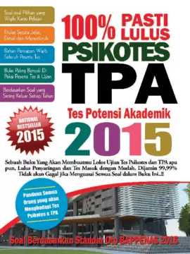 100 % Pasti Lulus Psikotes dan TPA 2015