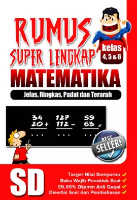 Rumus Super Lengkap Matematika SD Kelas 4,5 dan 6