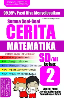 Semua Soal-Soal Cerita Matematika SD/MI Kelas 2