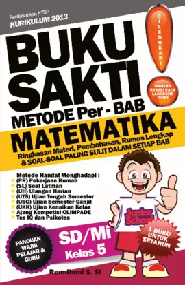 Buku Sakti Perbab Matematika SD Kelas 5