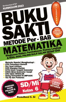 Buku Sakti Perbab Matematika SD Kelas 6