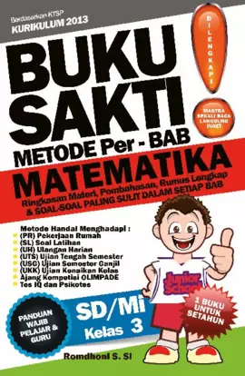 Buku Sakti Perbab Matematika SD Kelas 3