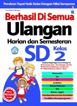 Berhasil Di Semua Ulangan Harian dan Semesteran SD Kelas 2