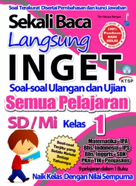 Sekali Baca Langsung Inget Semua Soal Kelas 1 SD/Mi