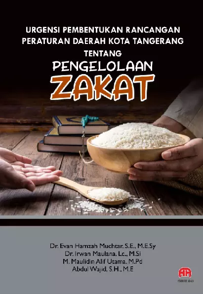 Urgensi Pembentukan Rancangan Peraturan Daerah Kota Tangerang Tentang Pengelolaan Zakat