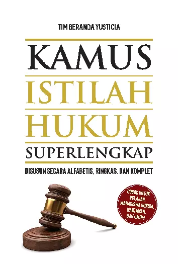 KAMUS ISTILAH HUKUM SUPERLENGKAP