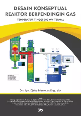 Desain Konseptual Reaktor Berpendingin Gas Temperatur Tinggi 200MW Termal