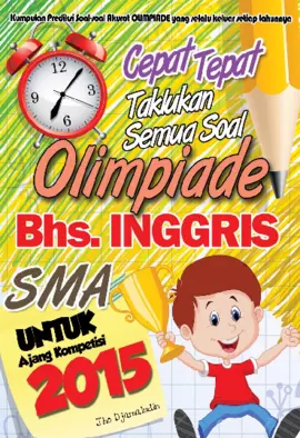 Cepat tepat taklukan semua soal olimpiade Bahasa Inggris SMA