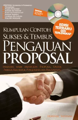 Kumpulan Contoh Sukses & Tembus Pengajuan Proposal