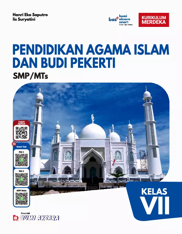 Kurikulum Merdeka Pendidikan Agama Islam dan Budi Pekerti SMP/MTs Kelas VII