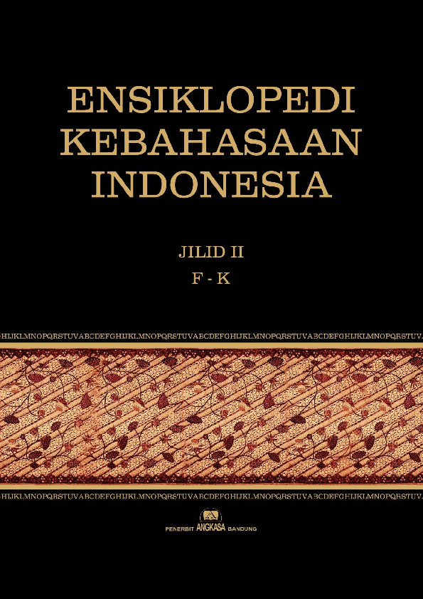 Ensiklopedi Kebahasaan Jilid 2