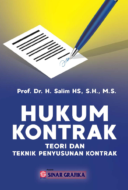 Hukum Kontrak : Teori dan Teknik Penyusunan Kontrak