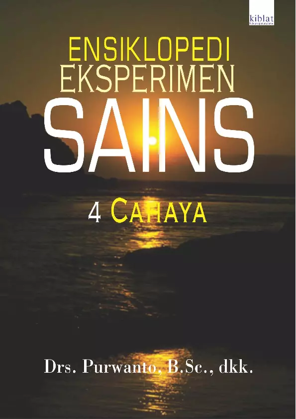 Ensiklopedi Eksperimen Sains 4: Cahaya