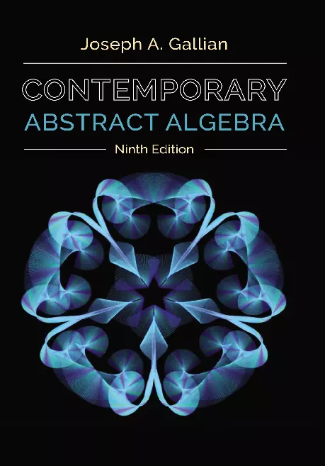 Contemporary Abstract Algebra