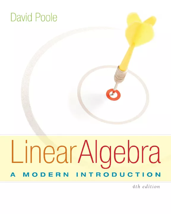 Linear Algebra: A Modern Introduction