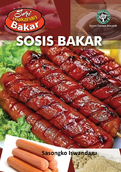 seri makanan bakar sosis bakar