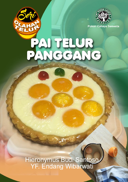 seri olahan telur pai telur panggang