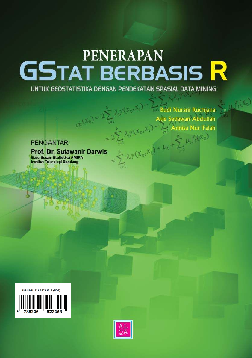 Penerapan Gstat berbasis r untuk geostatistika dengan pendekatan spasial data mining