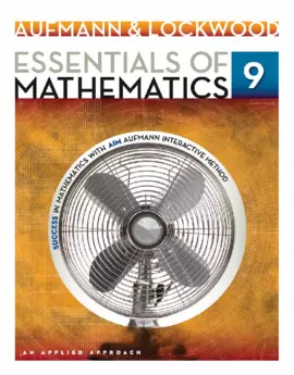 Essentials of Mathematics