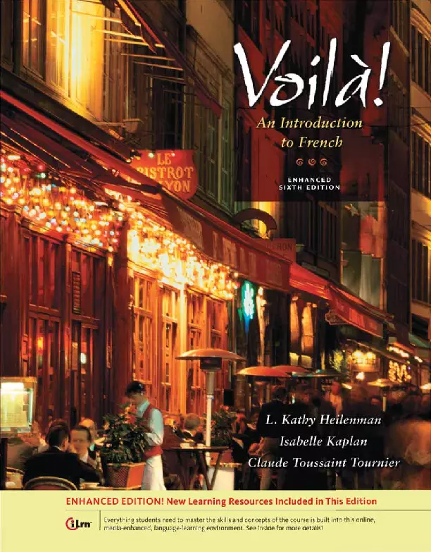 Voilà! An Introduction to French, Enhanced