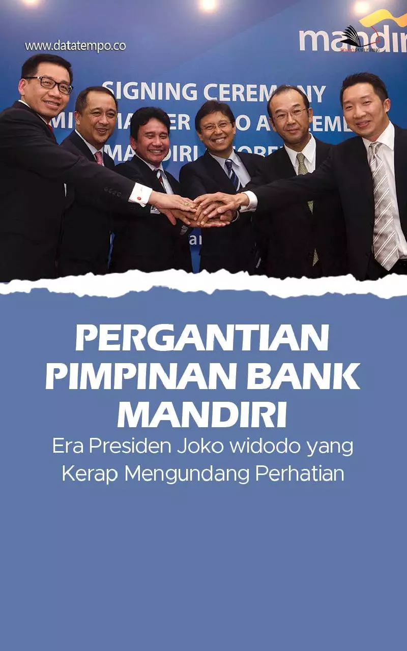 Pergantian Pimpinan Bank Mandiri Era Presiden Joko widodo yang Kerap Mengundang Perhatian