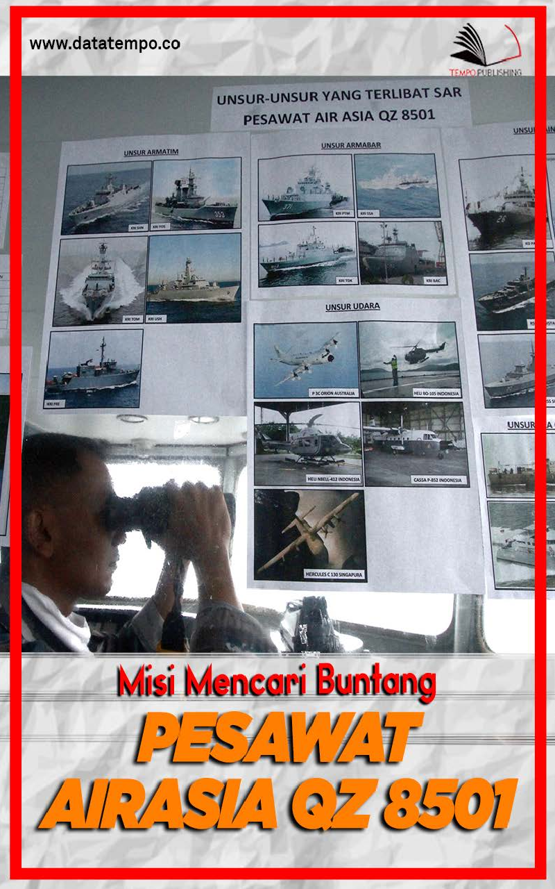 Misi Mencari Buntang Pesawat AirAsia QZ 8501