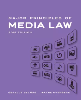 Major Principles of Media Law, 2015