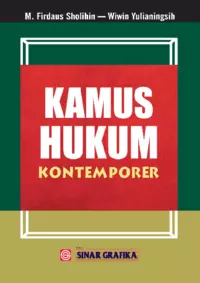 Kamus Hukum Kontemporer