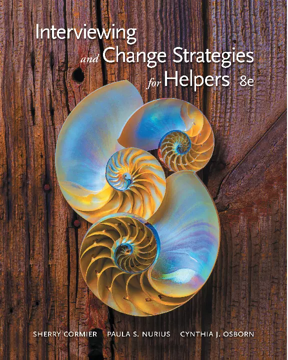 Interviewing and Change Strategies for Helpers