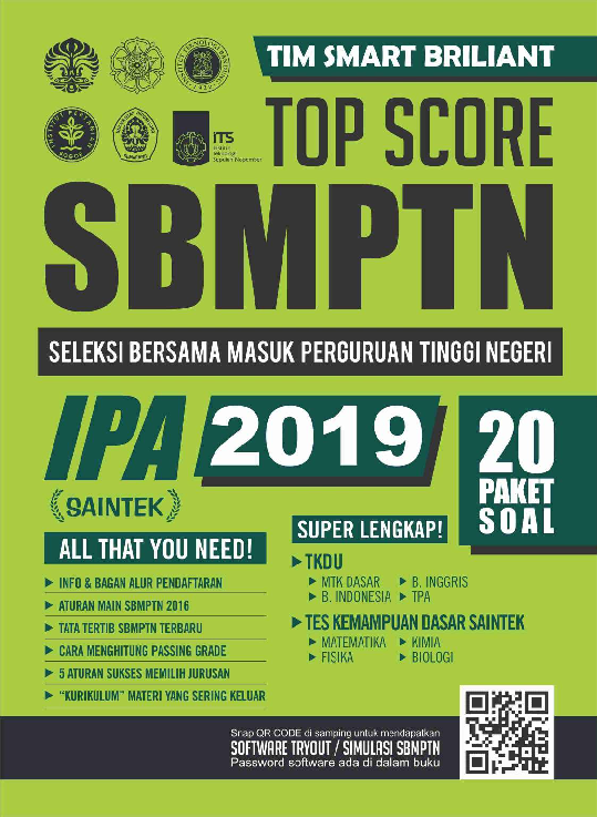 TOP SCORE SBMPTN IPA SAINTEK 2019