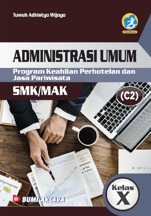 Administrasi Umum SMK/MAK Kelas X (Program Keahlian Perhotelan dan Jasa Pariwisata)