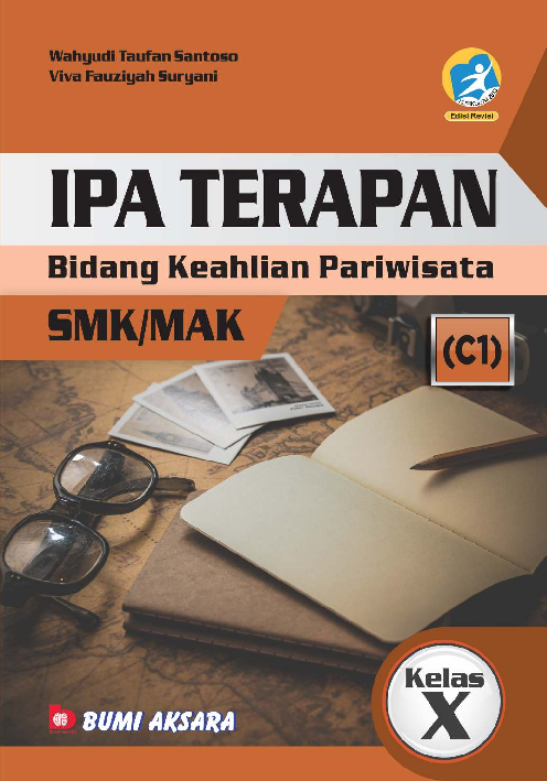 IPA Terapan SMK/MAK Kelas X (Bidang Keahlian Pariwisata)