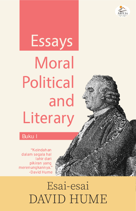 Essays Moral Political And Literary Buku I