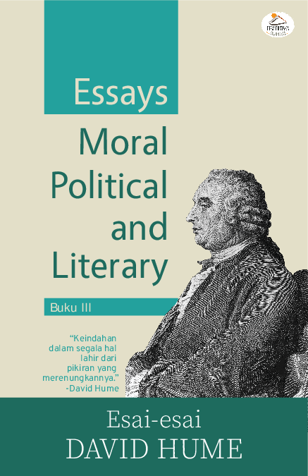 Essays Moral Political And Literary Buku III