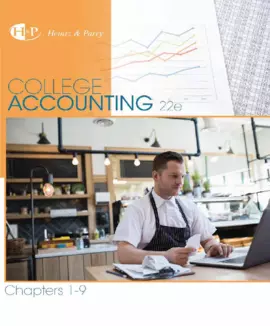 College Accounting, Chapters 1-9