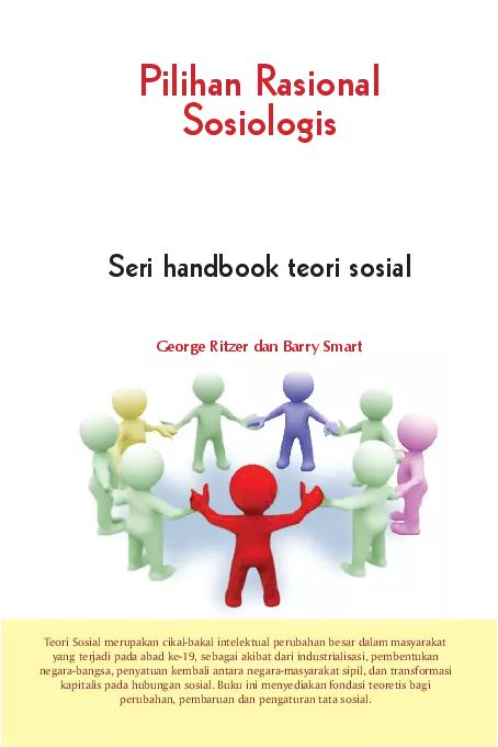 Seri handbook teori sosial; pilihan rasional sosiologis