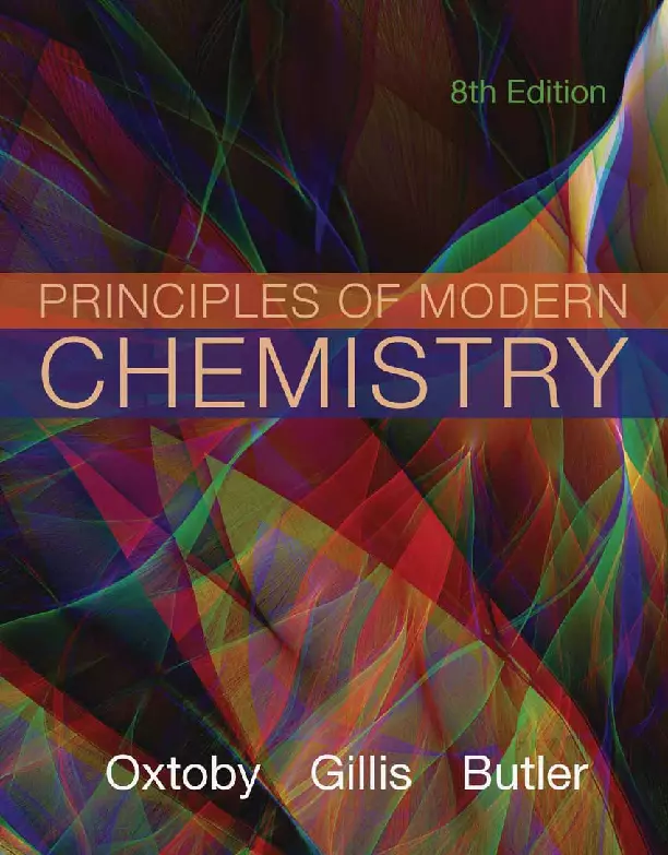 Principles of Modern Chemistry