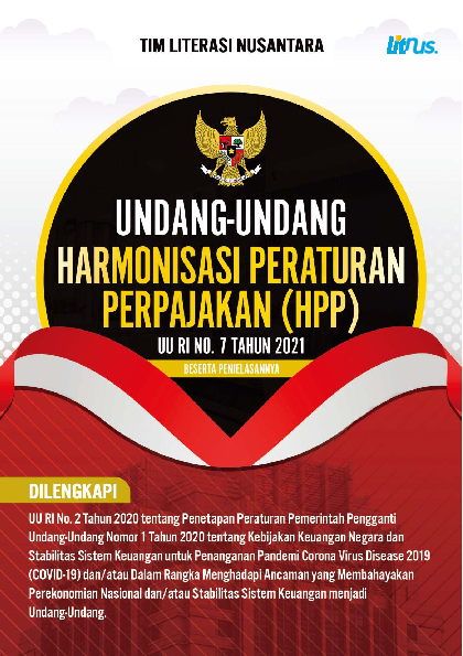 Undang-Undang Harmonisasi Peraturan Perpajakan (HPP) UU RI No. 7 Tahun 2021