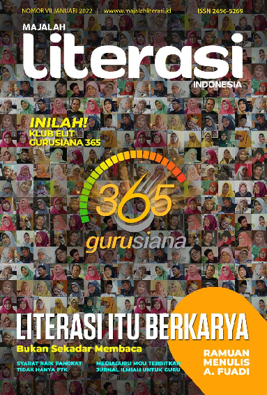 Majalah Literasi Indonesia: Literasi itu Berkarya Bukan Sekedar Membaca